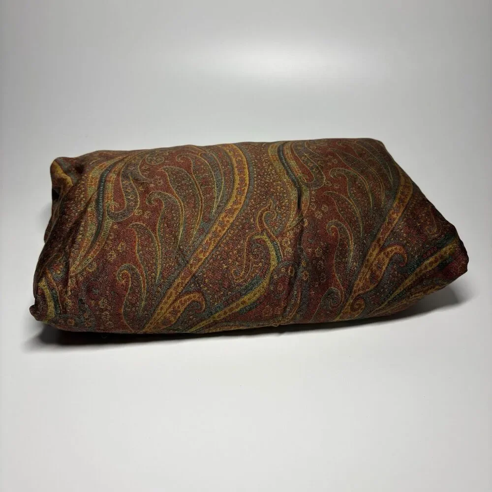 RALPH LAUREN Great Barrington Paisley King Cotton Fitted Sheet